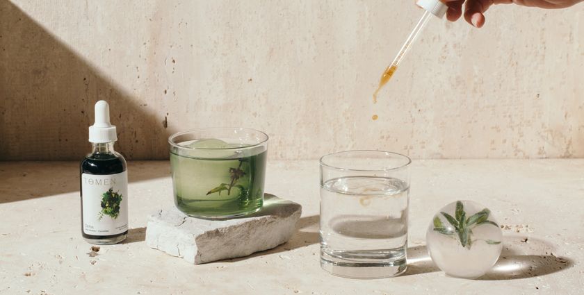 Tomen's tinctures were developed with a sommelier