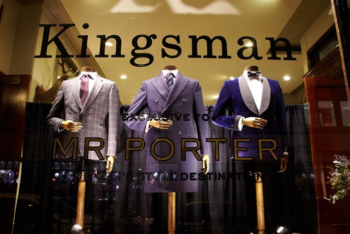 Kingsman x Mr Porter, London