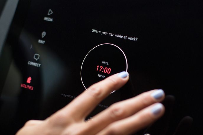 Lynk & Co sharing system
