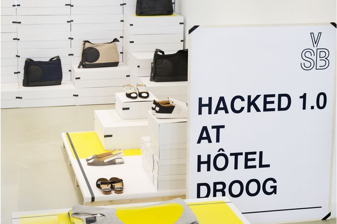 HACKED 1.0 by VSVB at Hotel Droog, Amsterdam. Photography by Johannes Schwartz