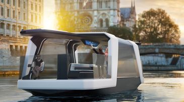 3D-printed self-driving ferry to make debut at Paris Olympics 2024