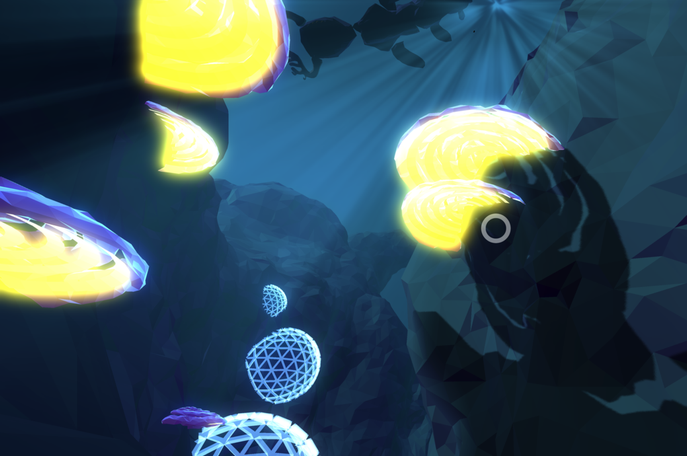 Deep virtual reality meditation game by Owen LL Lewis, Ireland