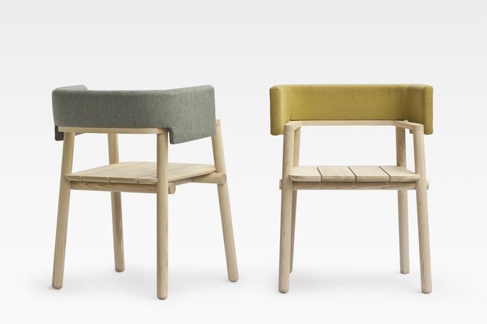 Arms Chair, THINKK studio and Studio 24 at Milan furniture fair