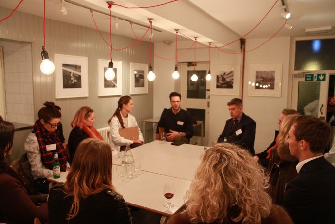 Guy Merrill, Flat Age Society Networking Evening