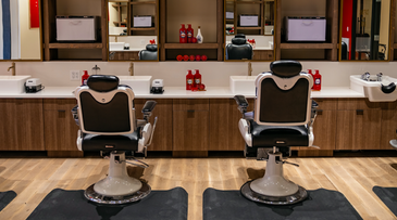 This barber shop doubles as a content studio