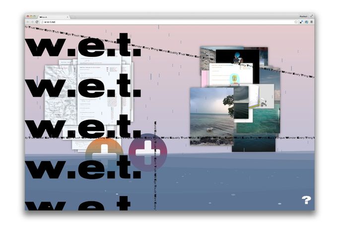 W.E.T. by Margot Bowman, Venice