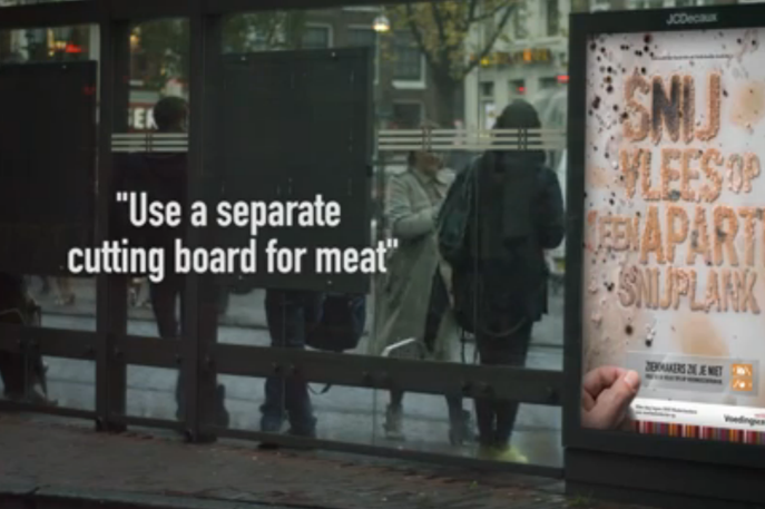Lemz Agency and Netherlands Nutrition Centre, Food Poisoning Campaign