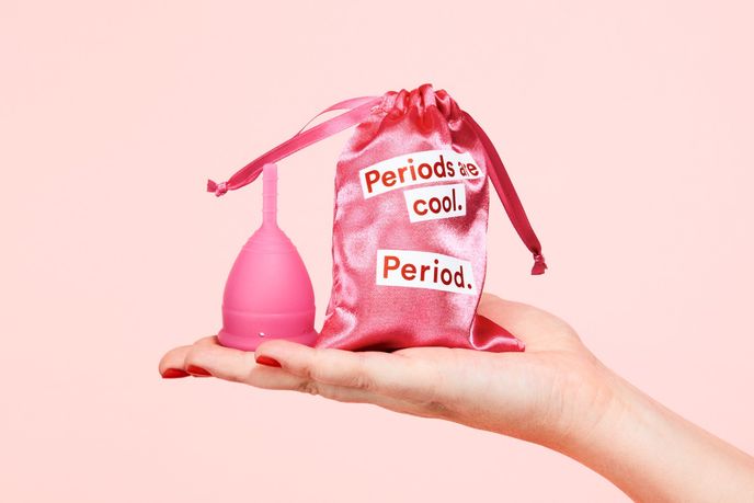 Menstrual cup by Monki and Lunette, Sweden