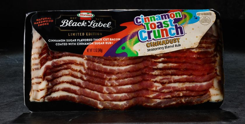 Hormel and General Mills debut Cinnamon Toast Crunch bacon