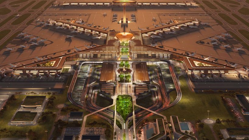 Zaha Hadid Architects, Bishoftu International Airport, Ethiopia