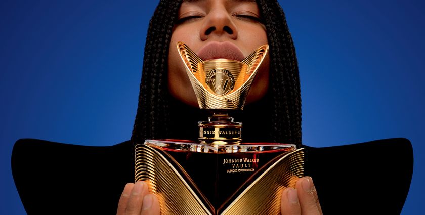 Olivier Rousteing re-imagines whisky with Johnnie Walker 