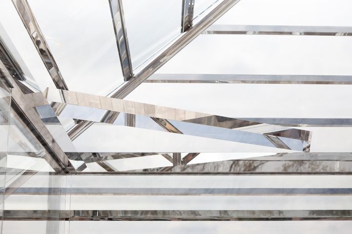 KOU-AN Glass Tea House by Tokujin Yoshioka, Japan.