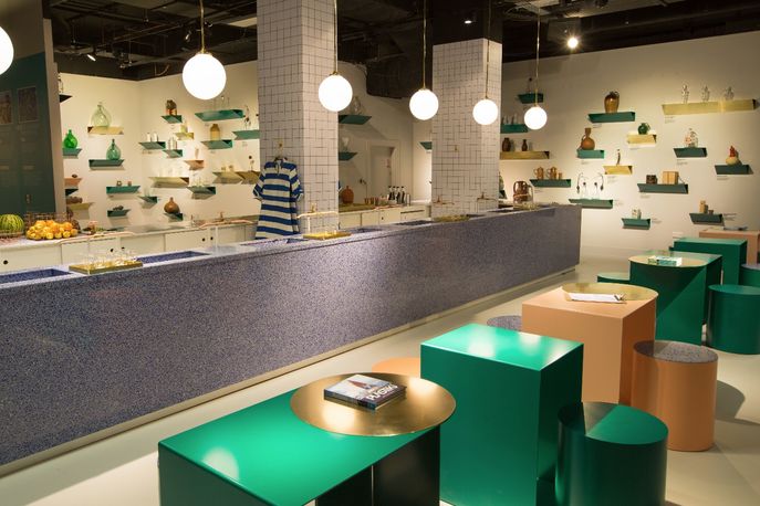 The Water Bar at Selfridges for Project Ocean, London