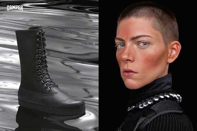 Camper AW 15-16 campaign imagery, art direction Romain Kremer, photography Daniel Sannwald
