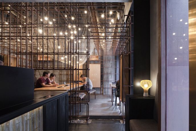 The Noodle Rack designed by Lukstudio, China