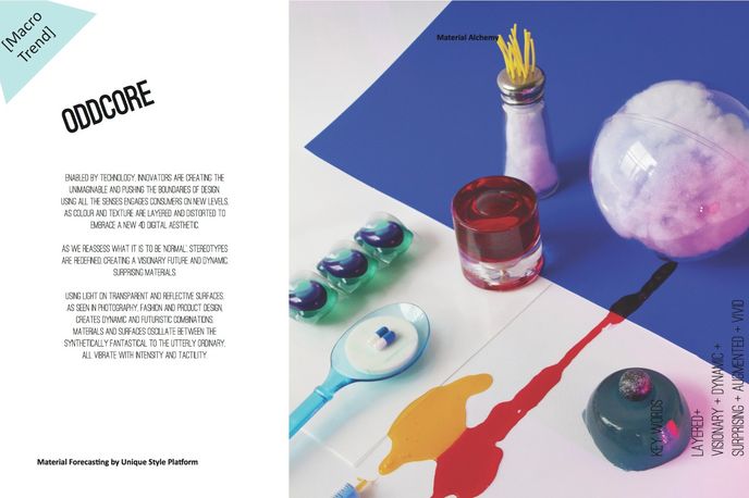 Oddcore	By Unique Style Platform (USP)	 for Material Alchemy by Jenny Lee, BIS Publishers  