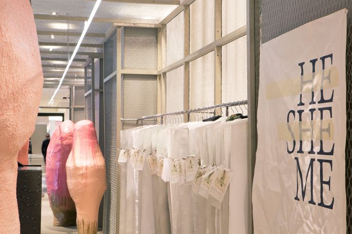 Selfridges Agender designed by Faye Toogood