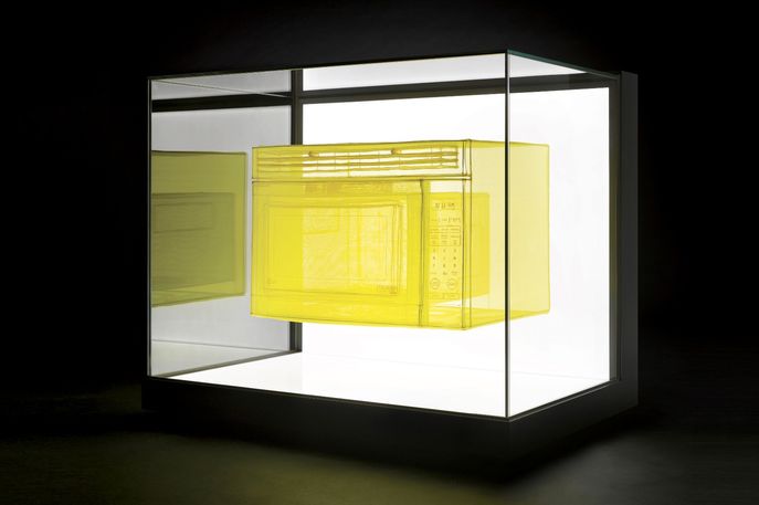 Do Ho Suh’s silk sculptures, presented at Lehmann Maupin