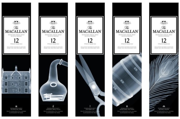 Macallan and Nick Veasey packaging