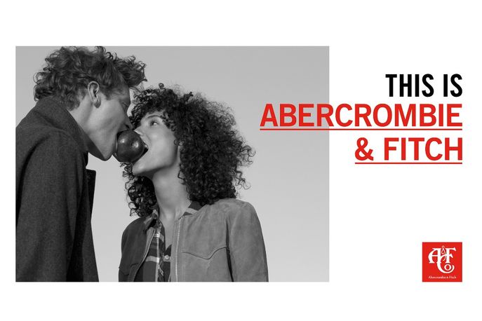 Abercrombie & Fitch rebranding campaign, US