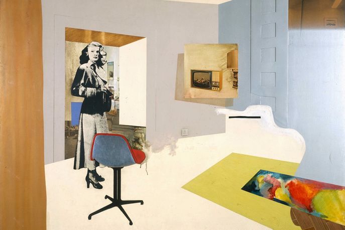 Interior II by Richard Hamilton,1964 at Tate Sensorium created by Flying Object, London