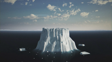 This climate crisis font melts alongside Arctic ice