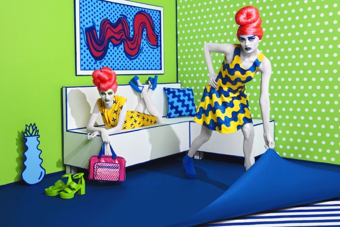 Aïzone autumn / winter 15 campaign created by Sagmeister & Walsh, Beirut