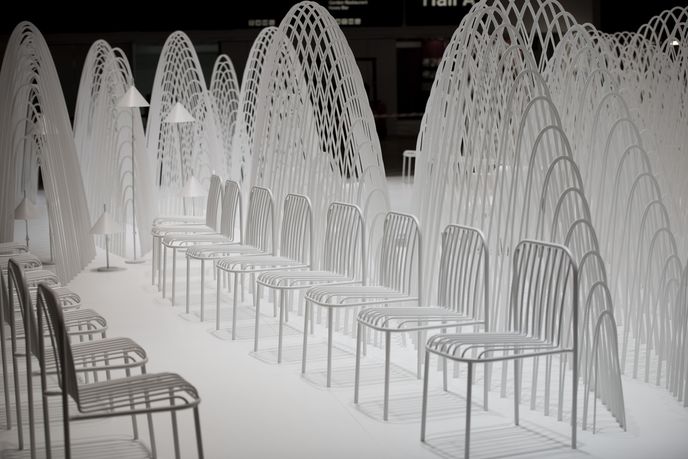Nendo installation, Stockholm Furniture Fair