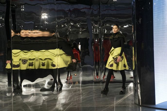 Kenzo AW14 catwalk show