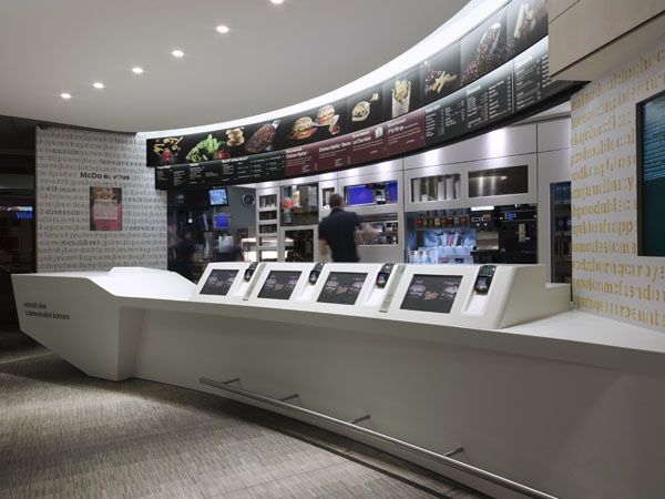 McDonalds interior by Patrick Norguet