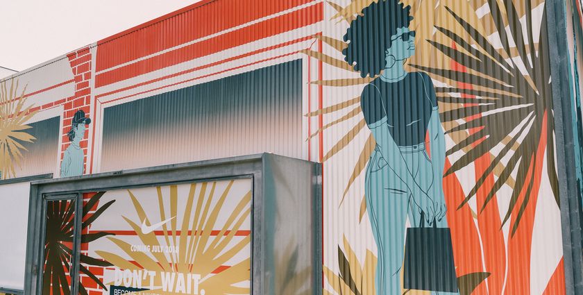 Nike uses live data to stock its new store