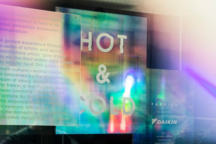 Hot and Cold exhibition by Fabrica