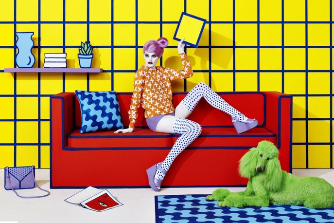 Aïzone autumn / winter 15 campaign created by Sagmeister & Walsh, Beirut