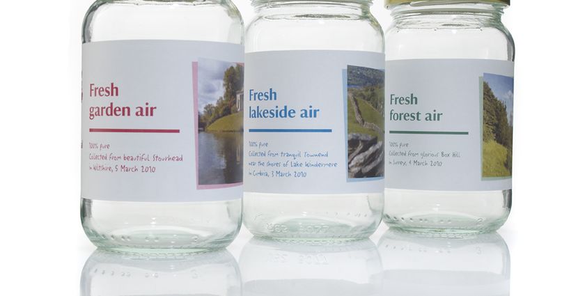 Free to air: The countryside comes to the office in a jar