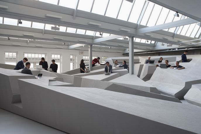 The End of Sitting by RAAAF and  Barbara Visser, Amsterdam. Image J Kempenaers
