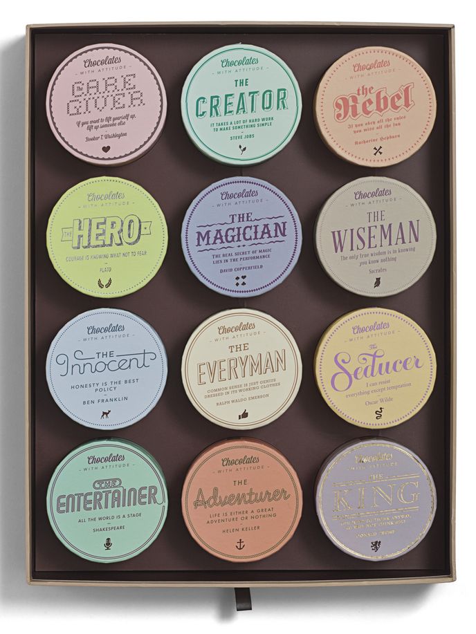 Chocolates with attitude 2012