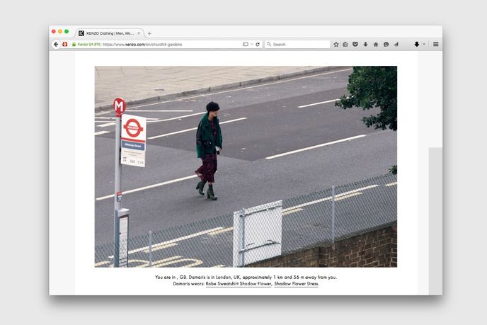 Churchill Gardens editorial from Kenzo, Global. Photography by Partel Oliva