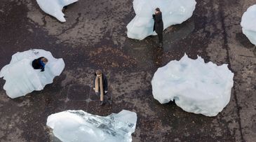London’s melting art makes climate change tangible
