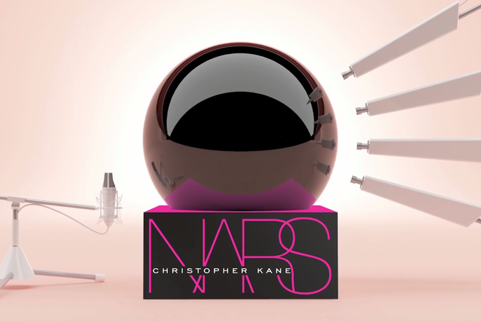 Nars and Christopher Kane digital Breakthrough campaign, UK