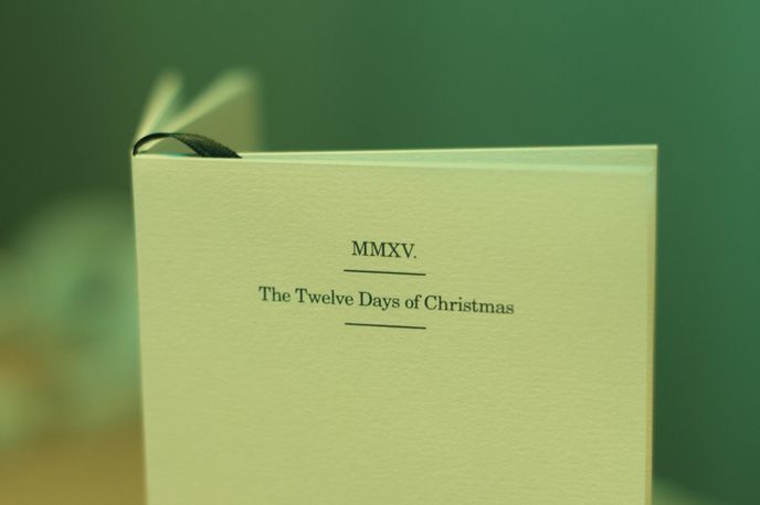 The Twelve Days of Christmas installation at The Future Laboratory, London