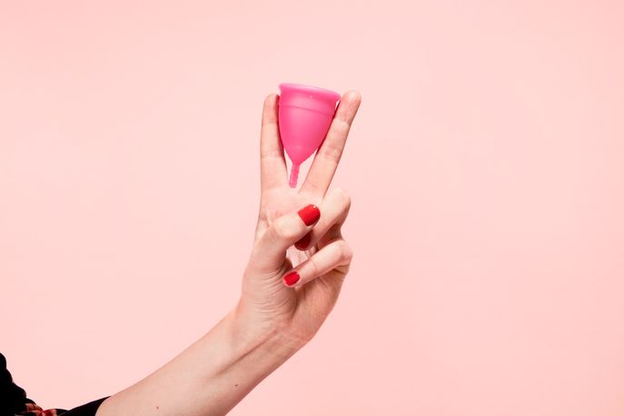 Menstrual cup by Monki and Lunette, Sweden