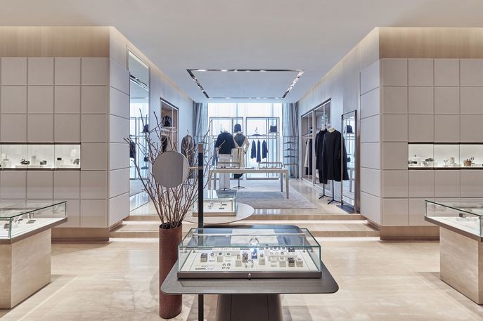 Lane Crawford Store designed in collaboration with Yabu Pushelberg, Hong Kong