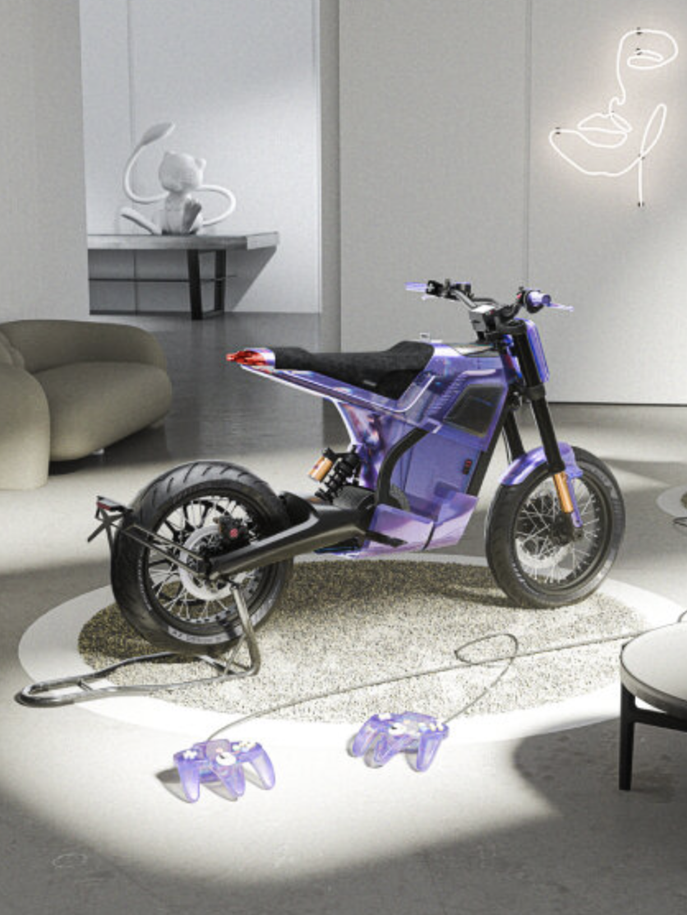 DAB 1α Electric Motorcycle, France