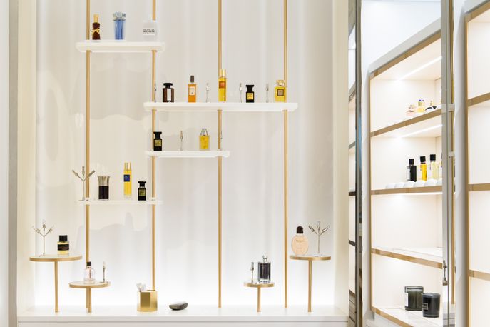 Le Grand Musée du Parfum, Paris. Photography by Irène de Rosen