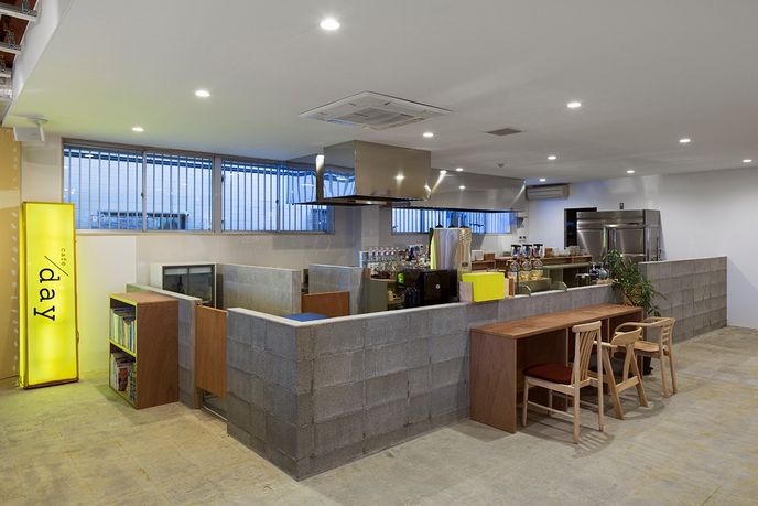 Cafe/Day by Jo Nagasaka of Schemata Architects, Japan. Photography by Kenta Hasegawa