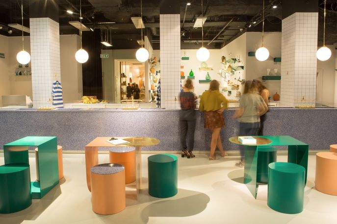 The Water Bar at Selfridges for Project Ocean, London