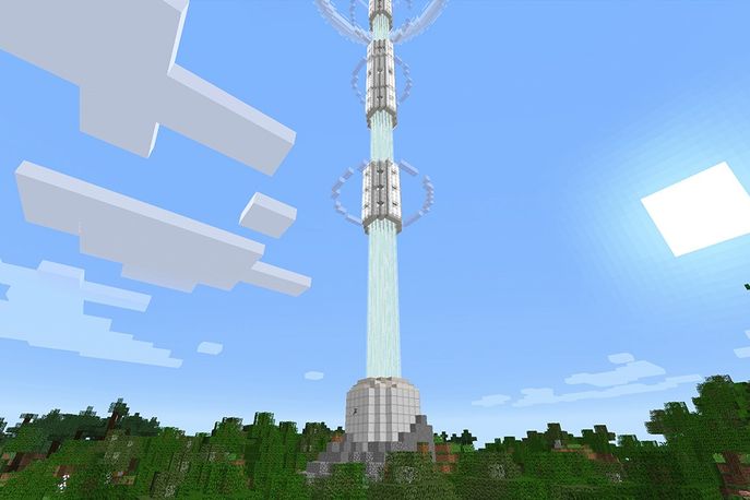 Verizon communications network within Minecraft, Global