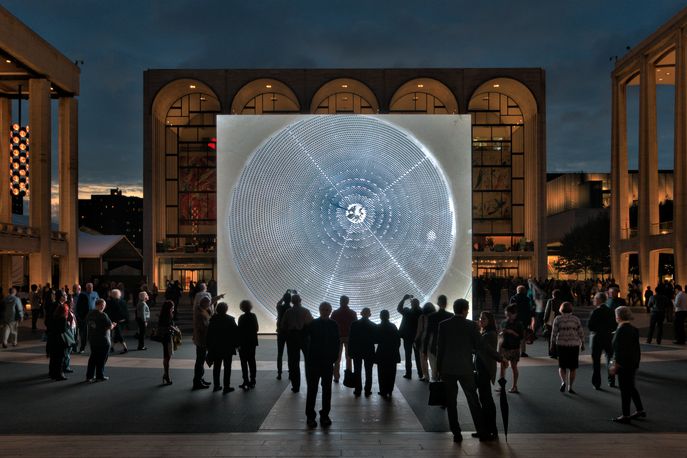 'Solar Reserve' by John Gerrard (Lincoln Centre, New York).  Courtesy of the artist, Simon Preston, New York and Thomas Dane, London. Photo: Iñaki Vinaixa. 