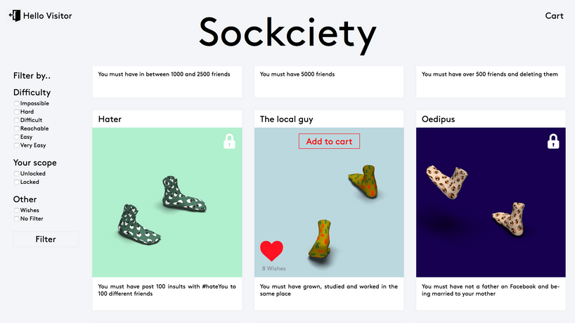 Sockciety by Thomas Faucheux, Switzerland