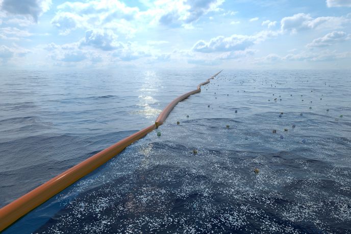 The Ocean Clean Up by Bayan Slat, The Netherlands